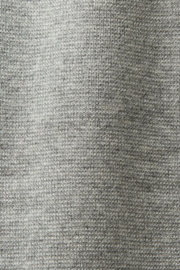 Unisex Wool-Cashmere Knitted Joggers, LIGHT GREY, detail image number 6