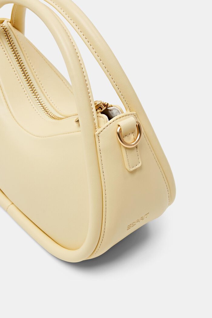Small Oval Crossbody Bag, PASTEL YELLOW, detail image number 1