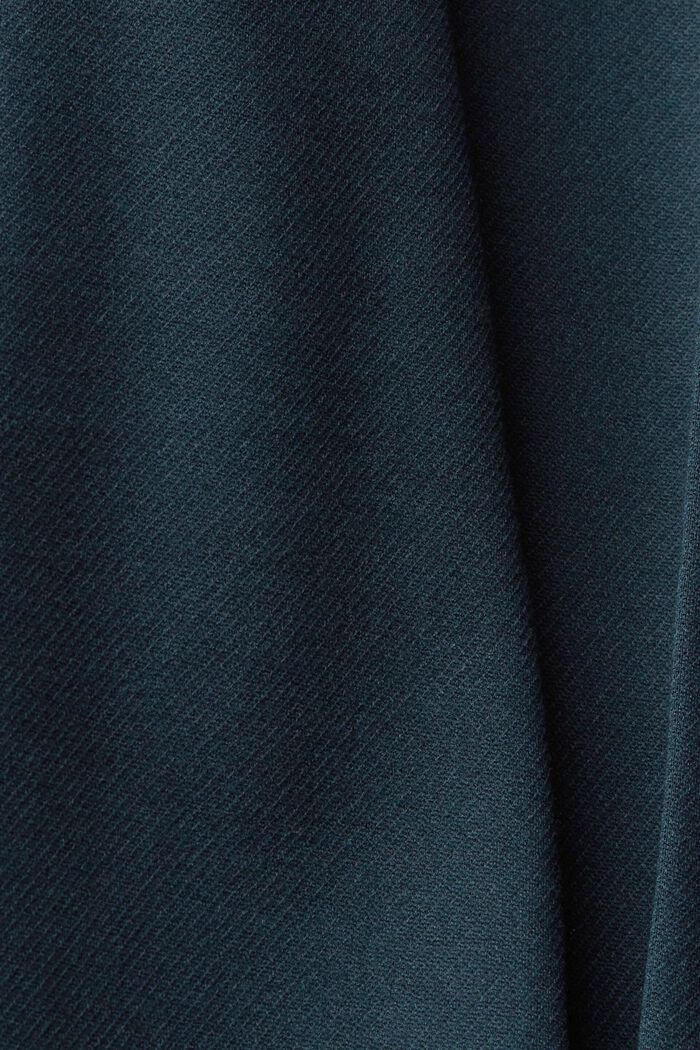 Wide leg trousers, PETROL BLUE, detail image number 1