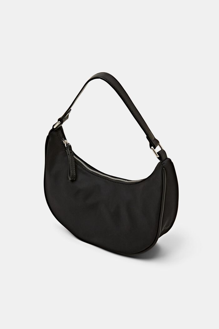 Crescent Small Shoulder Bag, BLACK, detail image number 2