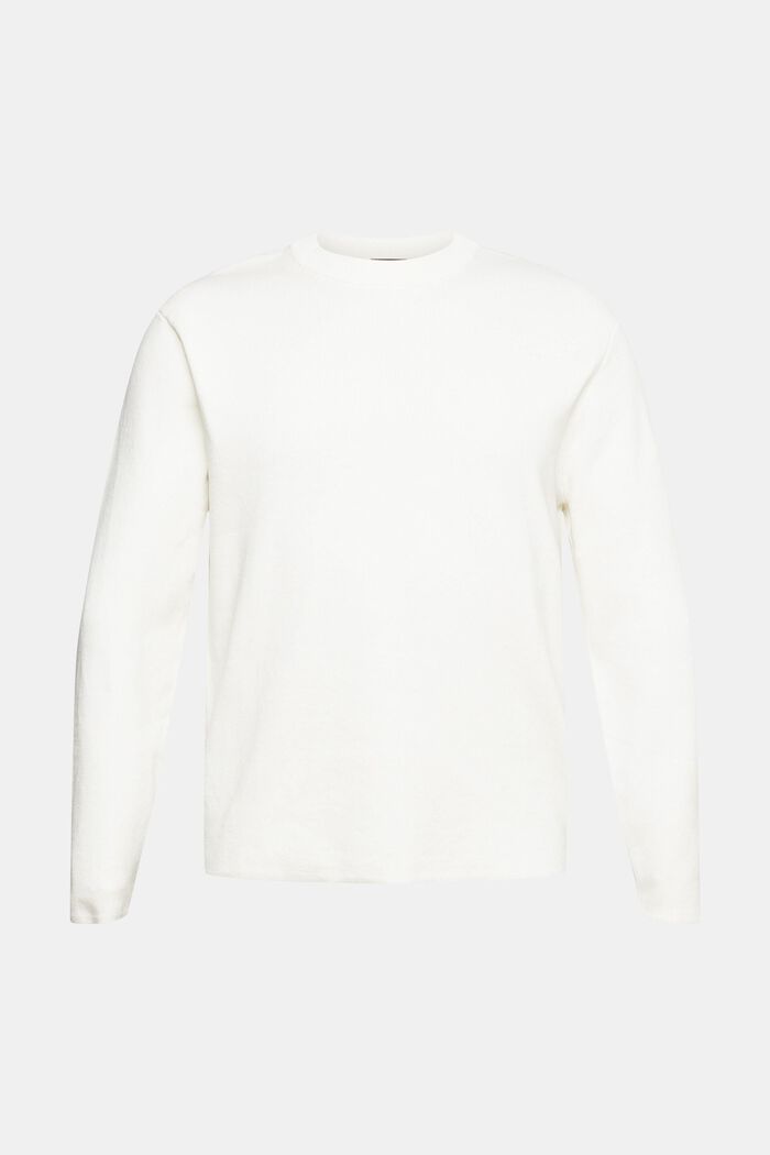 Crewneck Sweatshirt, OFF WHITE, detail image number 2