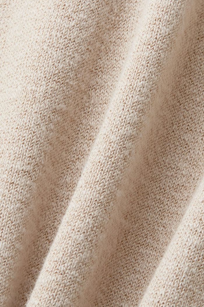 Knitted mini dress, LIGHT TAUPE, detail image number 5