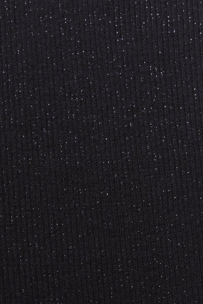Sparkly knitted trousers, BLACK, detail image number 1