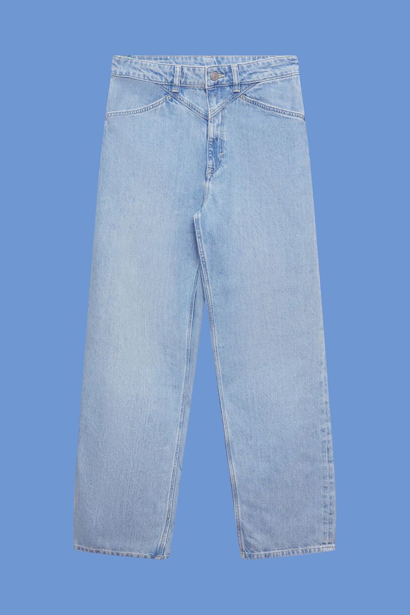 Cropped dad fit jeans