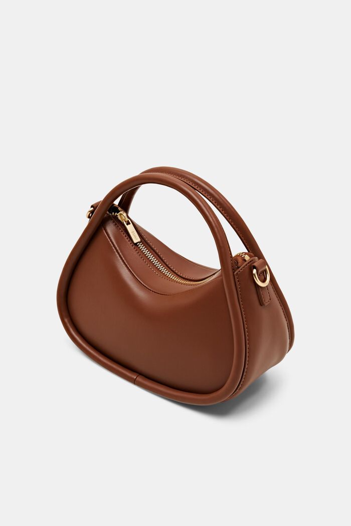 Small Oval Crossbody Bag, CARAMEL, detail image number 2