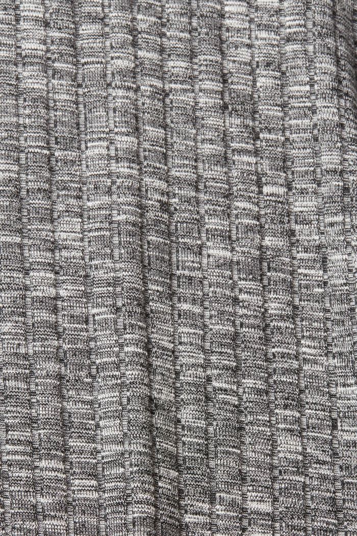Space dye rib-knit midi skirt, ANTHRACITE, detail image number 1