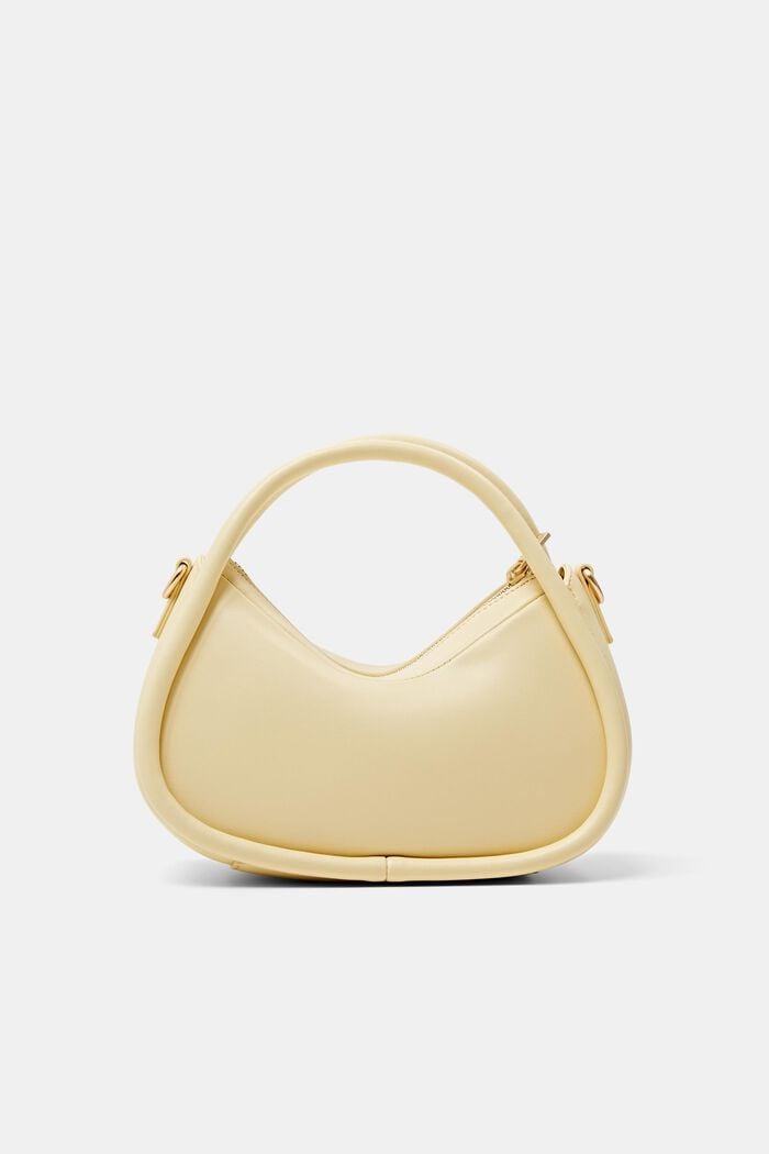 Small Oval Crossbody Bag, PASTEL YELLOW, detail image number 0