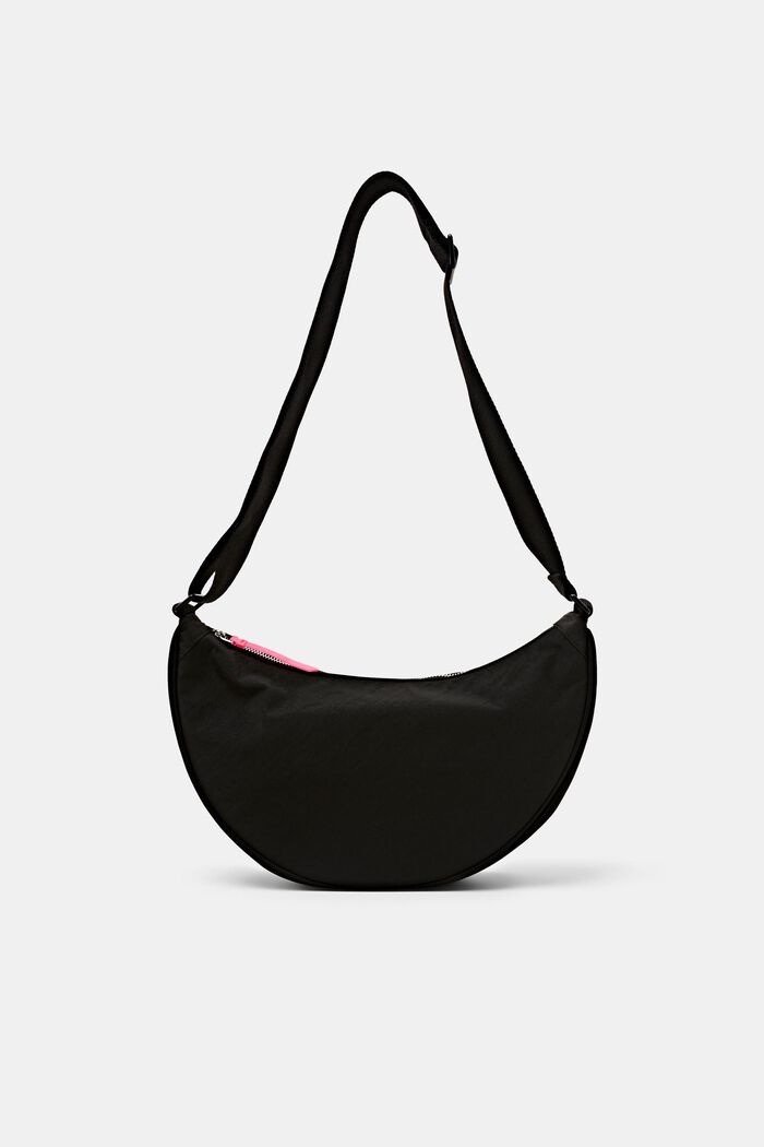 Crescent Shoulder Bag, BLACK, detail image number 0