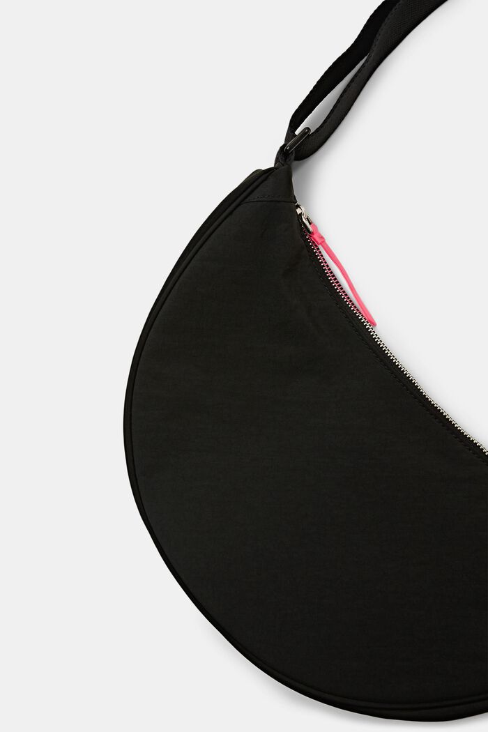 Crescent Shoulder Bag, BLACK, detail image number 1