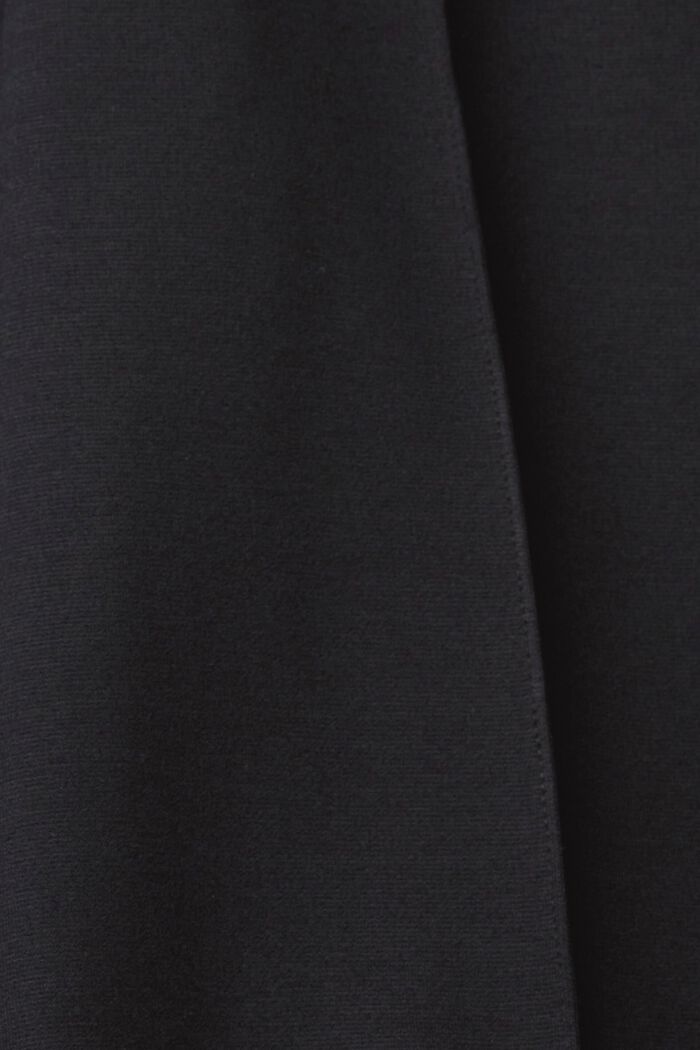 High-rise jersey culottes, BLACK, detail image number 1