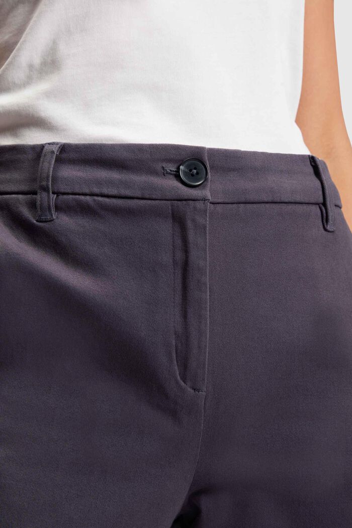 Straight leg chinos, ANTHRACITE, detail image number 0