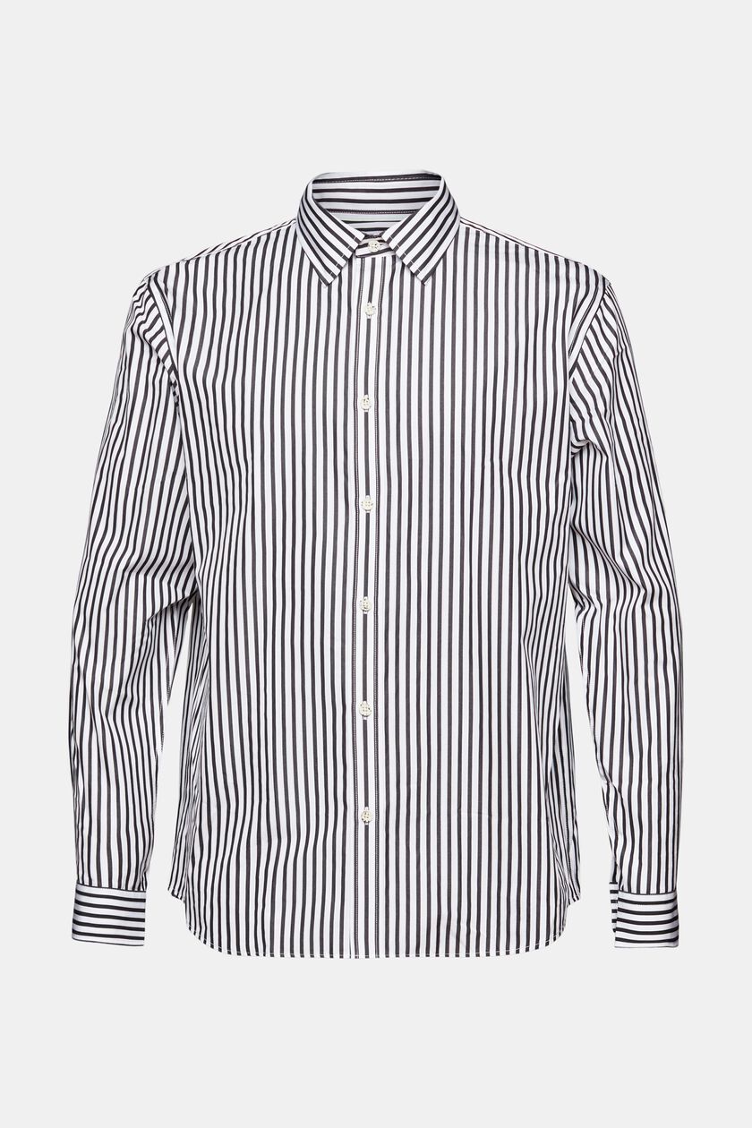 Striped Poplin Shirt