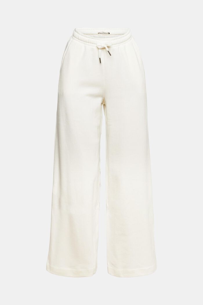 Mid-rise wide leg sweatpants, OFF WHITE, detail image number 2