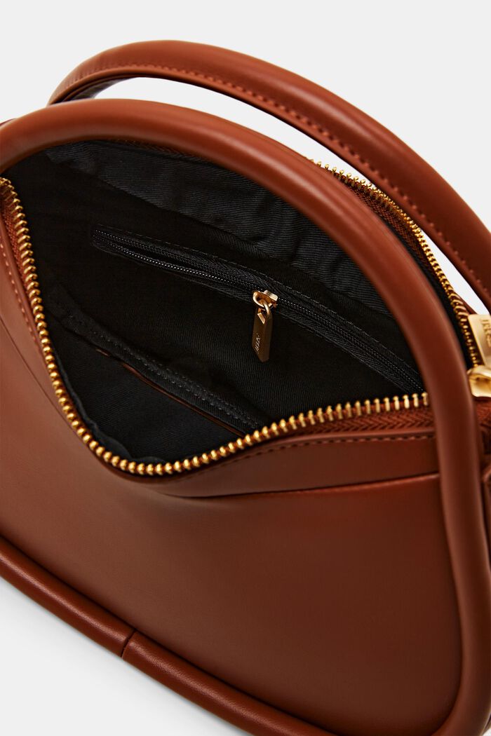 Small Oval Crossbody Bag, CARAMEL, detail image number 3