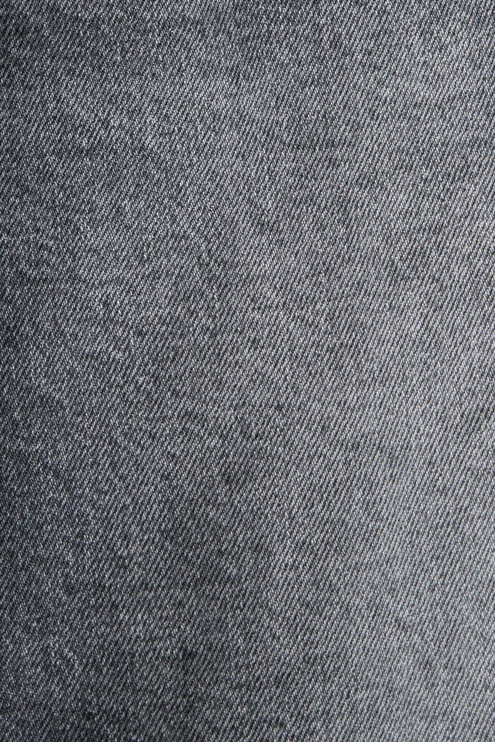 Mid-Rise Regular Tapered Jeans, GREY MEDIUM WASHED, detail image number 6