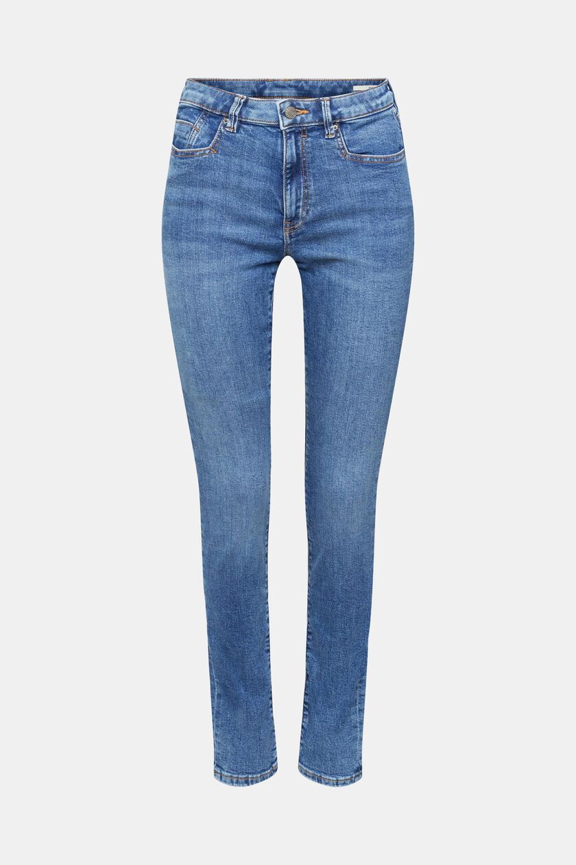 High-rise skinny jeans with TENCEL™