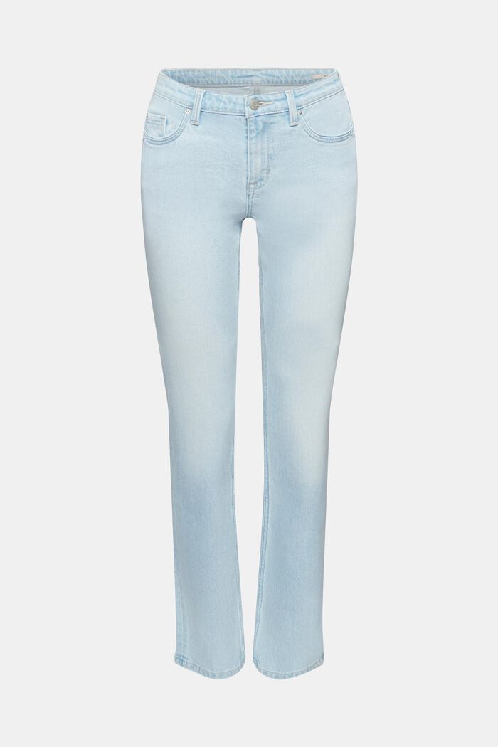 Straight leg jeans, BLUE BLEACHED, detail image number 2
