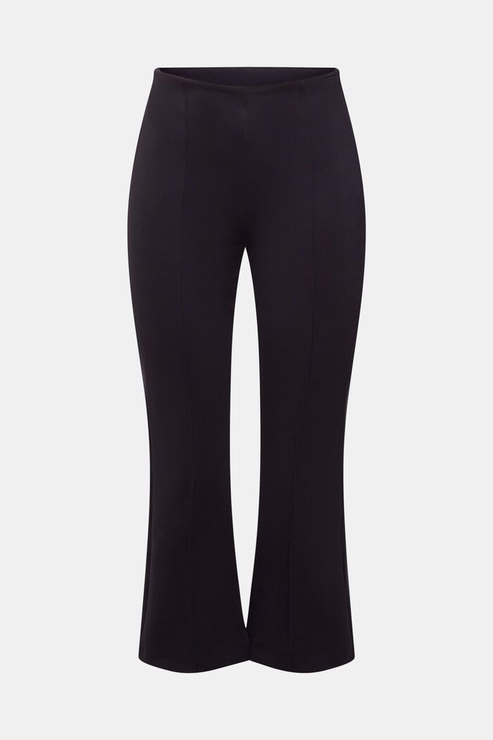 Kick flared trousers, BLACK, detail image number 2