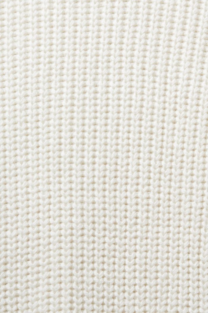 Wool-Blend Cable Knit Sweater Dress, OFF WHITE, detail image number 5