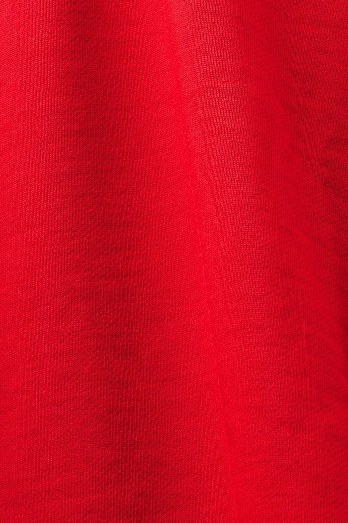 Unisex Oversize Print Hoodie, DARK RED, detail image number 7