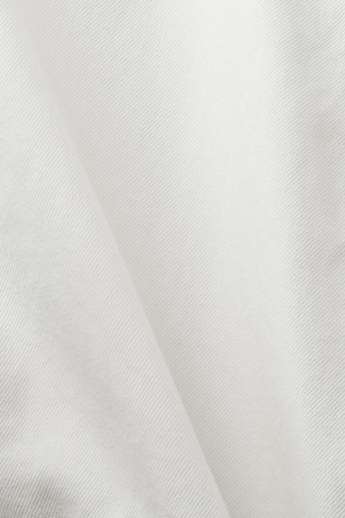 Organic cotton overshirt, OFF WHITE, detail image number 6