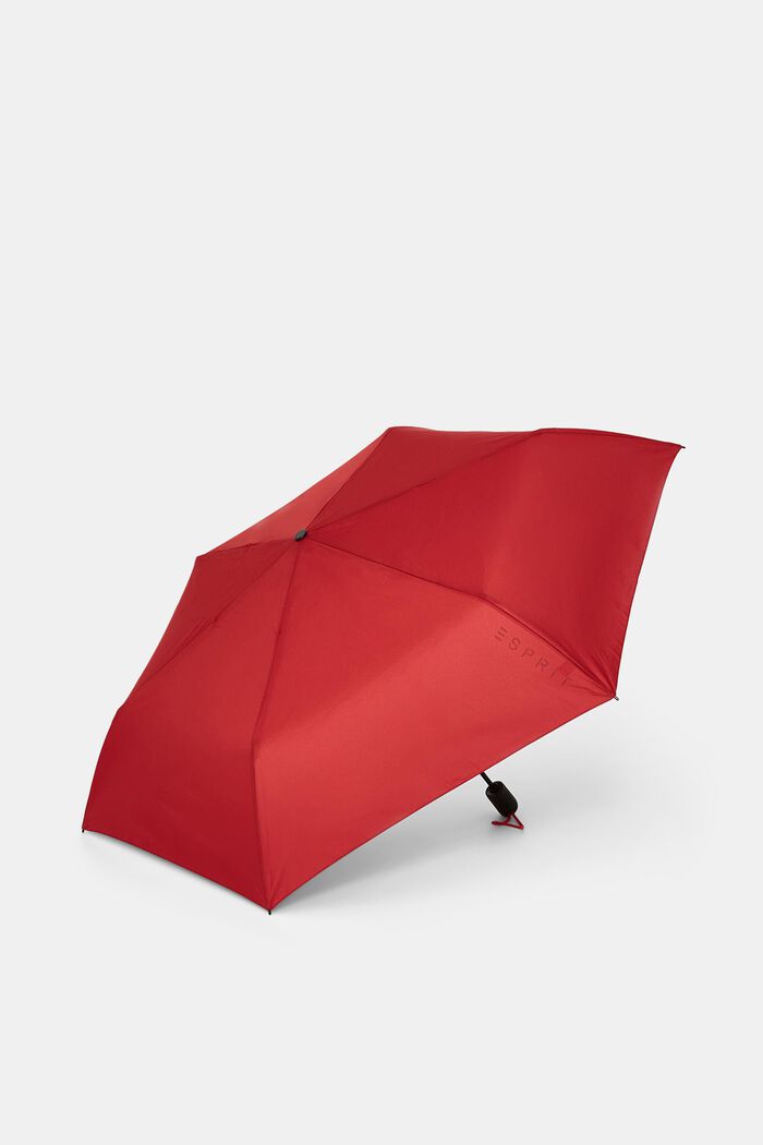 Easymatic slimline pocket umbrella in red, FLAG RED, detail image number 2