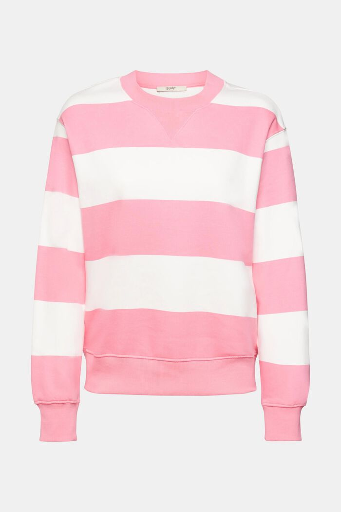 Striped sweatshirt, PINK, detail image number 6