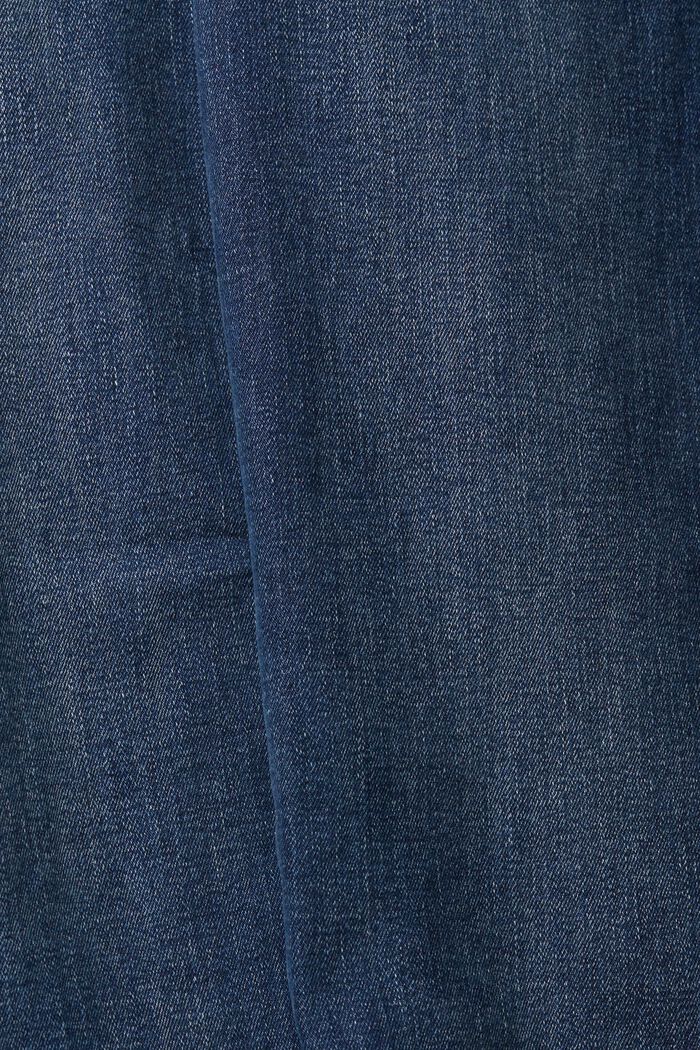 Mid-Rise Straight Jeans, BLUE DARK WASHED, detail image number 1