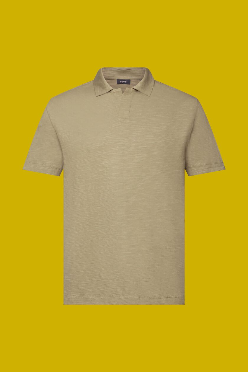 Jersey polo shirt, 100% cotton