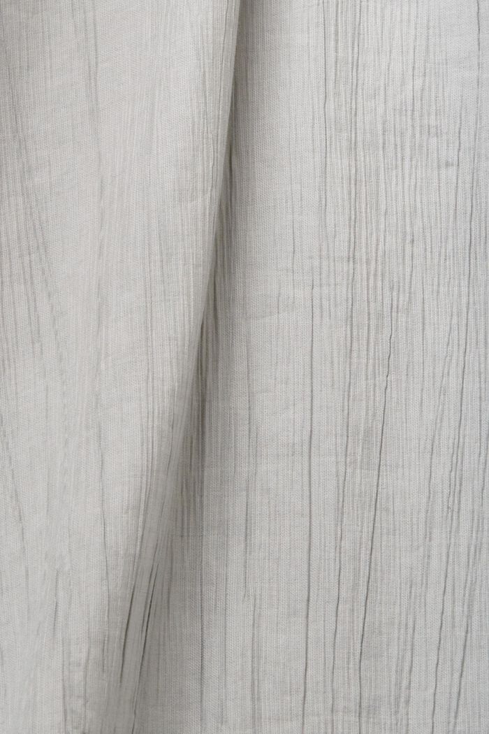 Crinkled and sleeveless blouse, MEDIUM GREY, detail image number 5