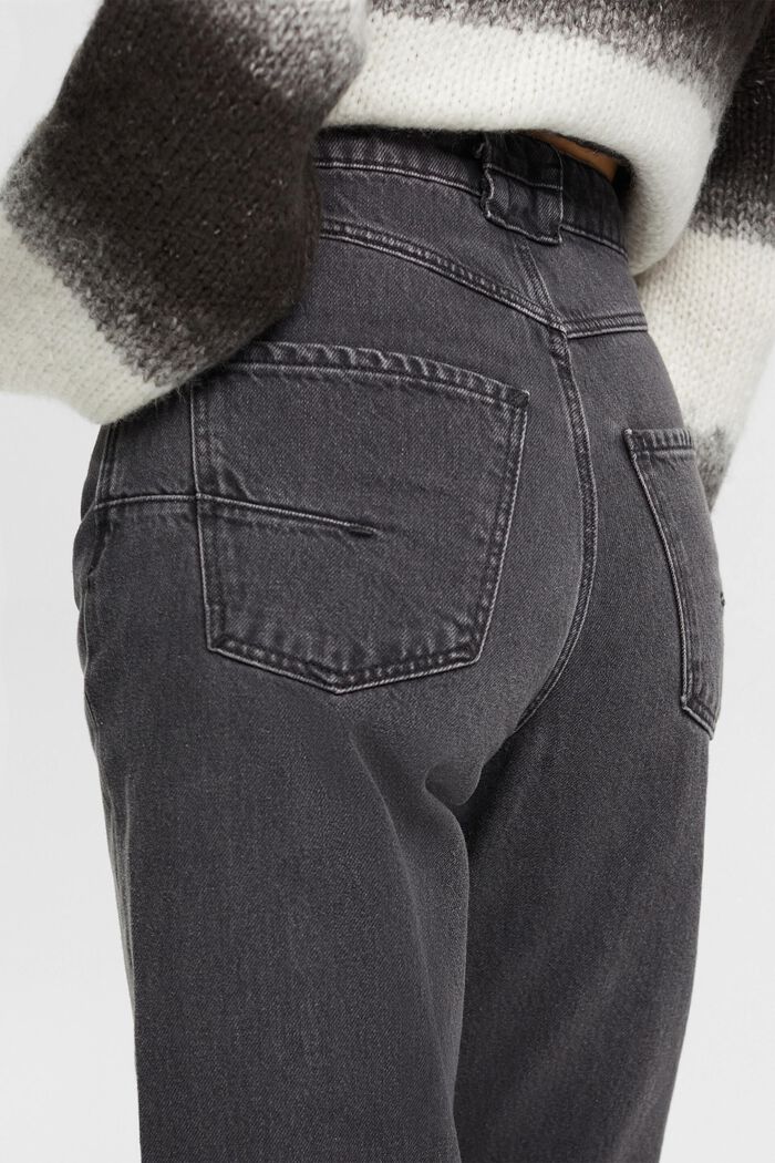 Dad fit jeans, BLACK MEDIUM WASHED, detail image number 3