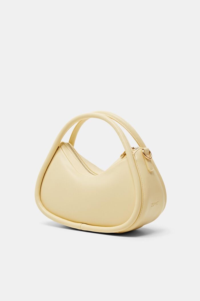 Small Oval Crossbody Bag, PASTEL YELLOW, detail image number 2