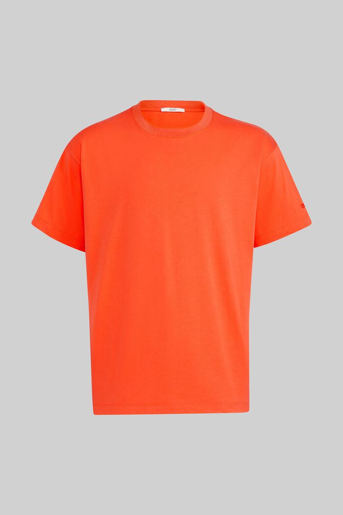 Unisex T-shirt with a back print, ORANGE, detail image number 5