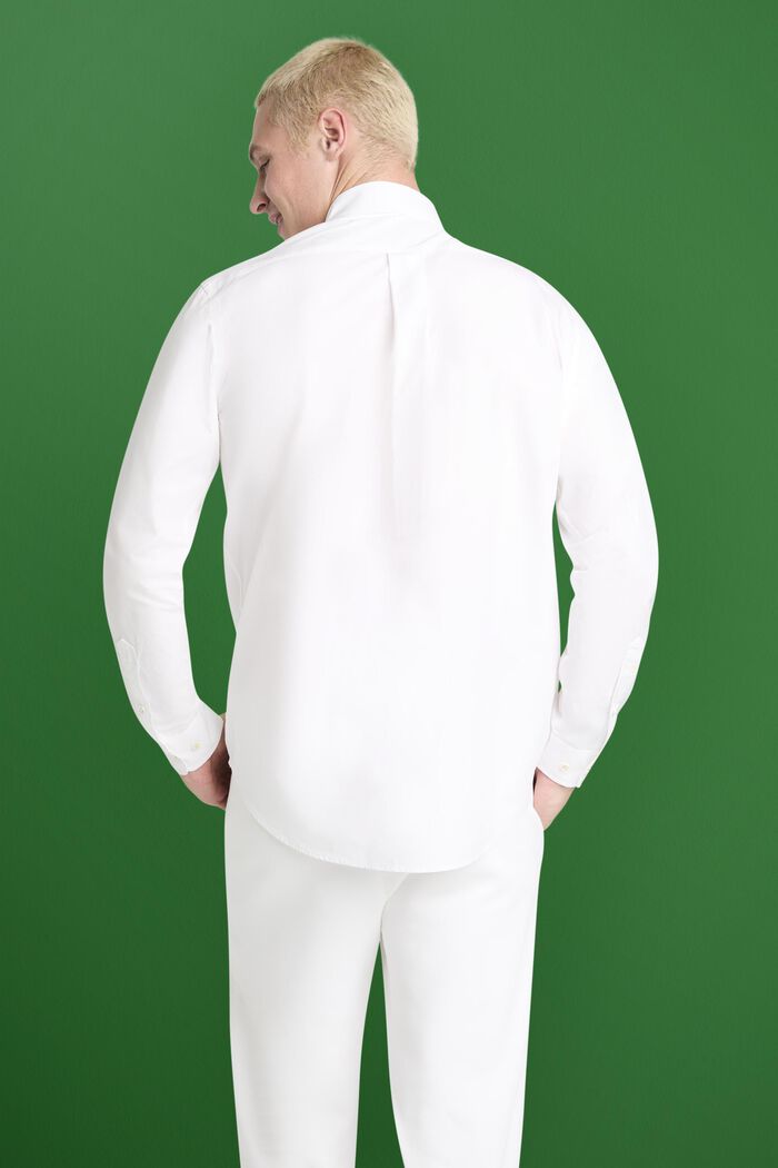 Cotton-Poplin Shirt, WHITE, detail image number 1