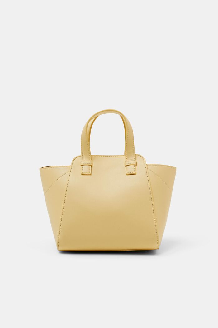 Small Tote Crossbody Bag, PASTEL YELLOW, detail image number 0
