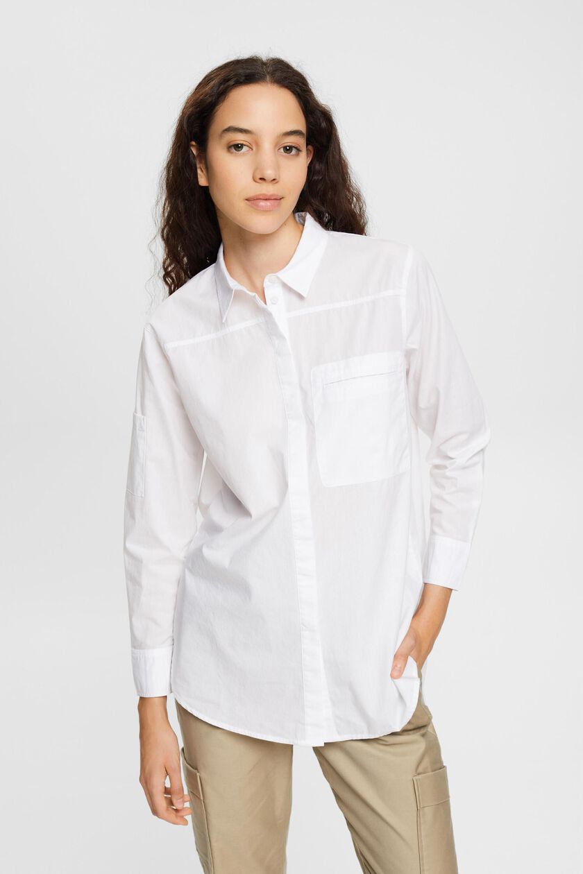Shirt blouse, organic cotton
