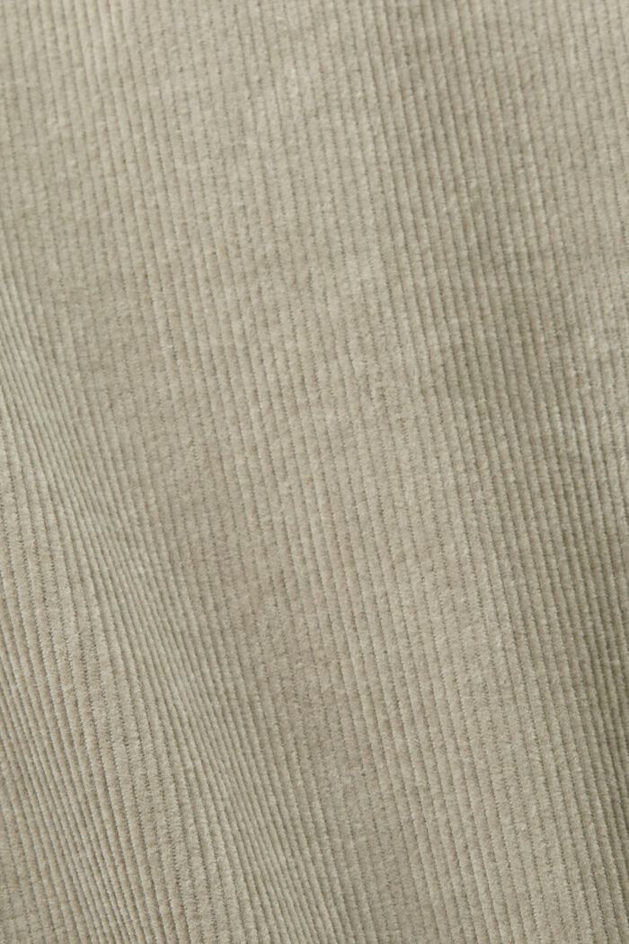Corduroy Straight Carpenter Pants, PASTEL GREY, detail image number 5