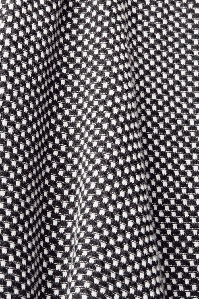 Two-coloured knit skirt, LENZING™ ECOVERO™, BLACK, detail image number 1