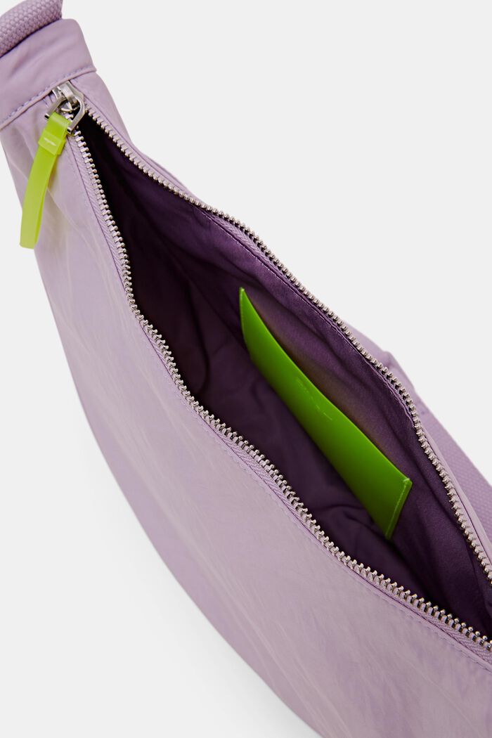 Crescent Shoulder Bag, LILAC, detail image number 4