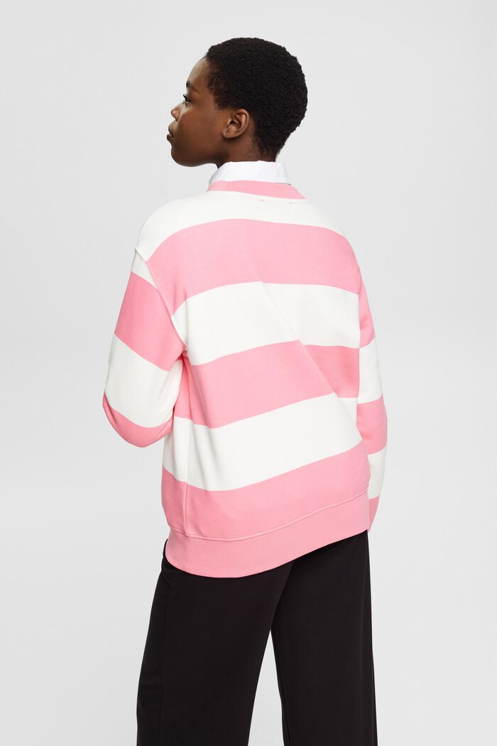 Striped sweatshirt, PINK, detail image number 3