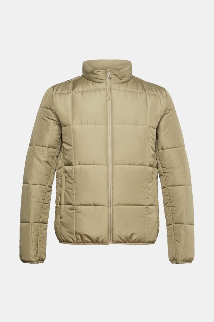 Made of recycled material: quilted jacket, PALE KHAKI, detail image number 2
