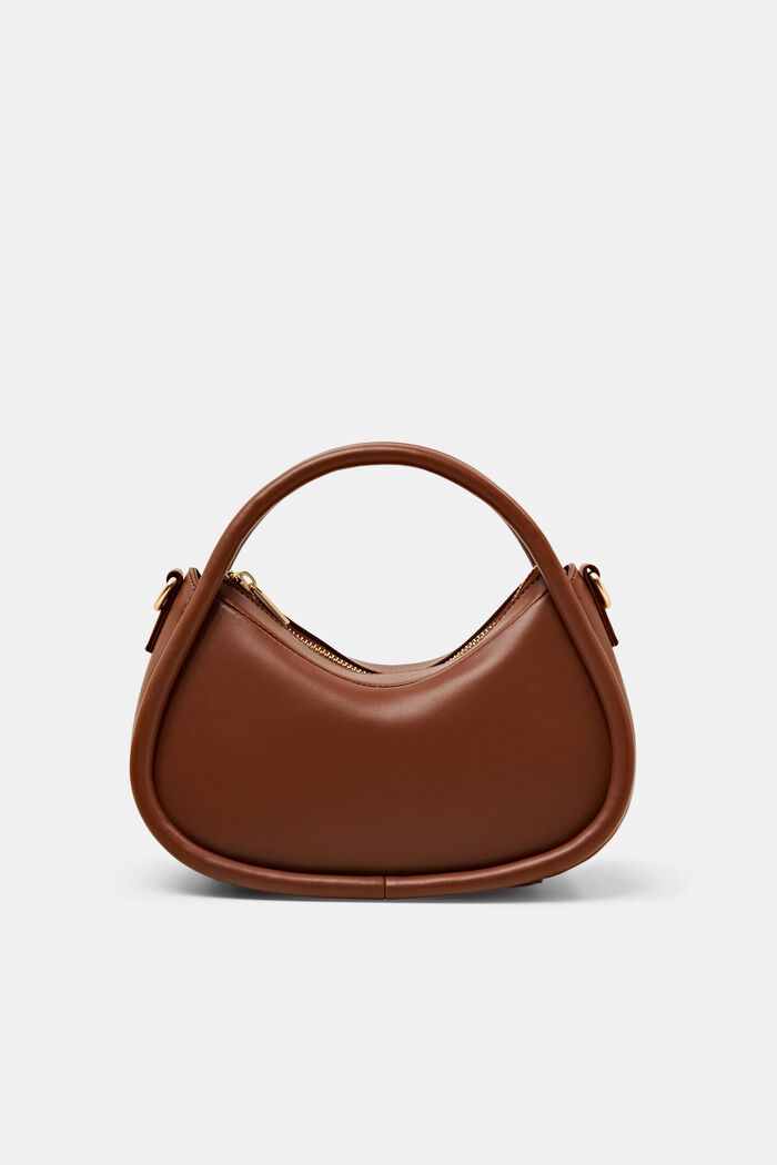 Small Oval Crossbody Bag, CARAMEL, detail image number 0