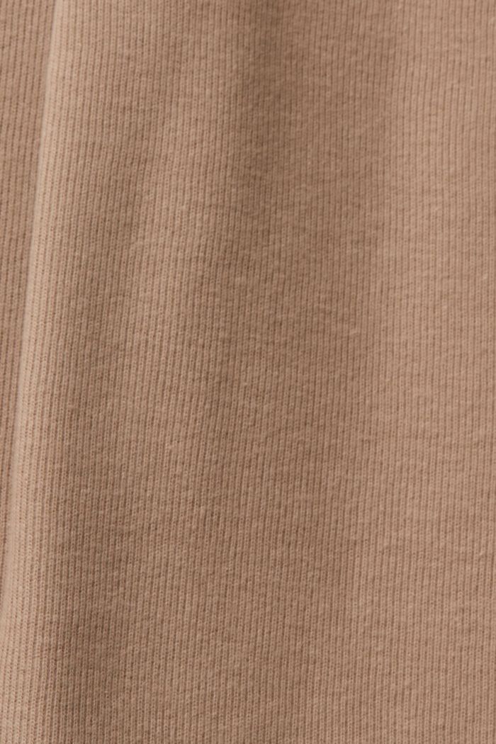 High-rise knitted jogger style trousers, TAUPE, detail image number 5