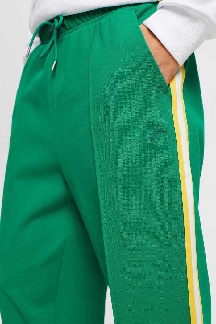Wide leg trousers, EMERALD GREEN, detail image number 2