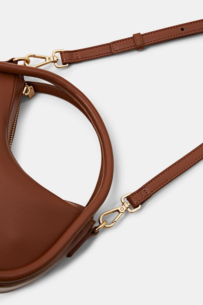 Small Oval Crossbody Bag, CARAMEL, detail image number 1