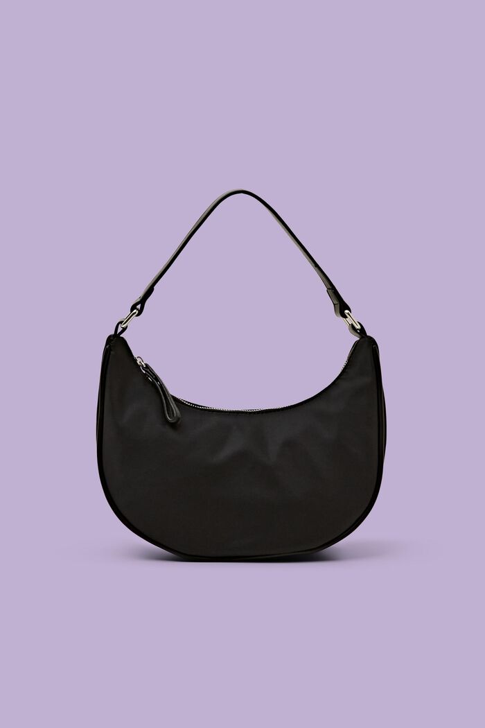Crescent Small Shoulder Bag, BLACK, detail image number 0
