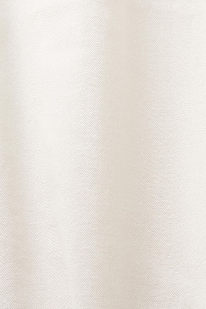 Oversized Midi Shirt Dress, OFF WHITE, detail image number 5